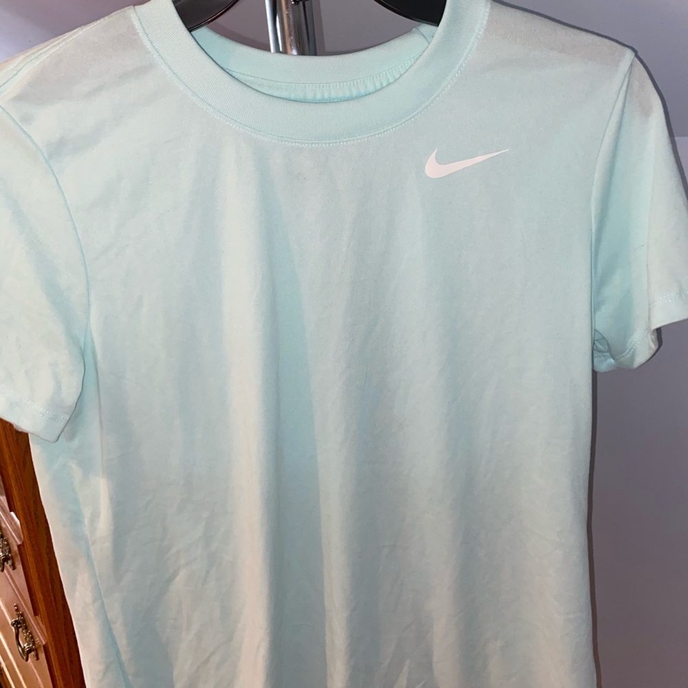 Light blue nike t shirt